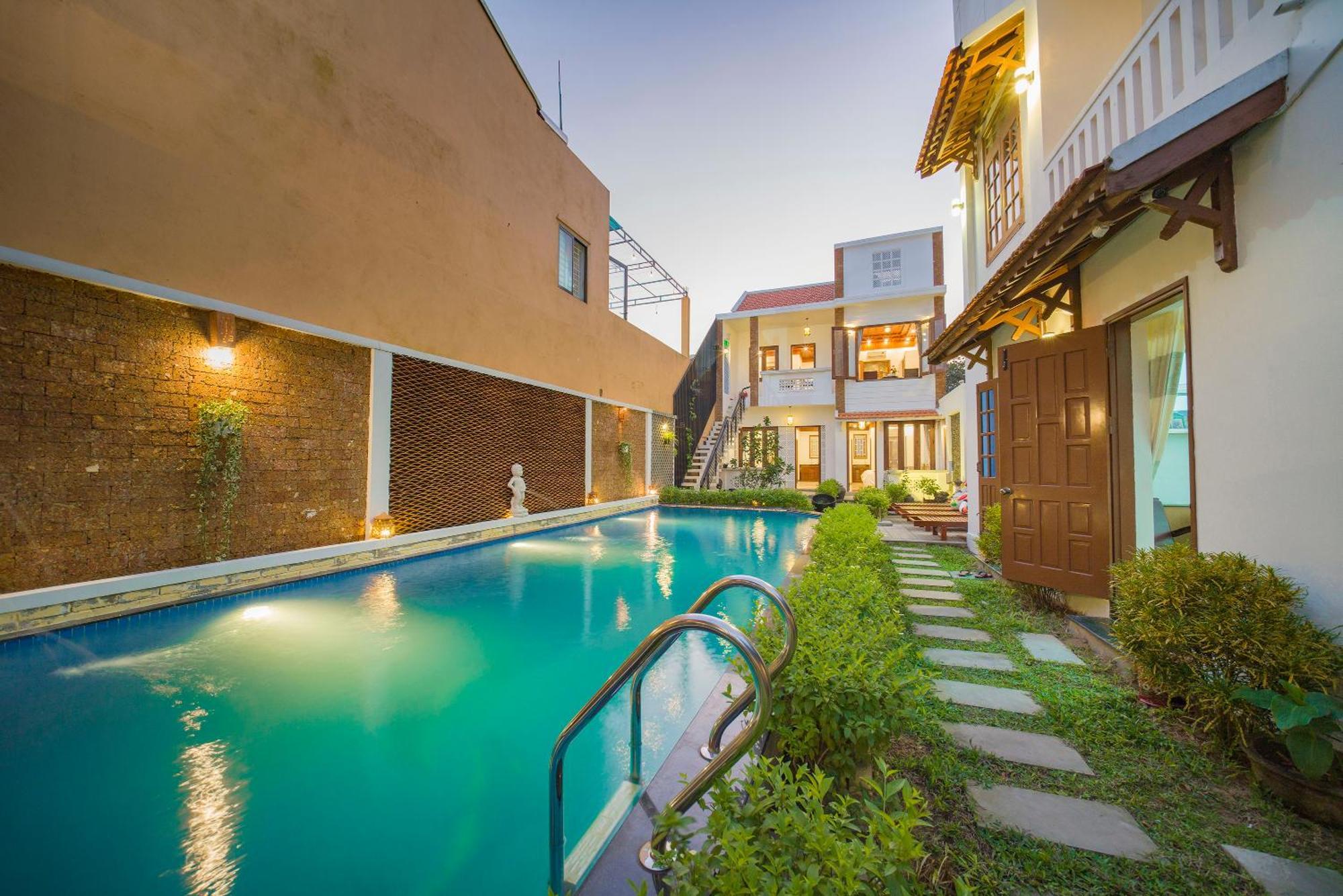 Green Grapefruit Villa Hoi An Bagian luar foto